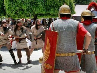 Legionarios romanos “invaden” las calles de Madrid el sábado