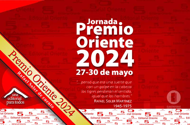 Finalistas del Premio Oriente Rafael Soler de Cuento 2024
