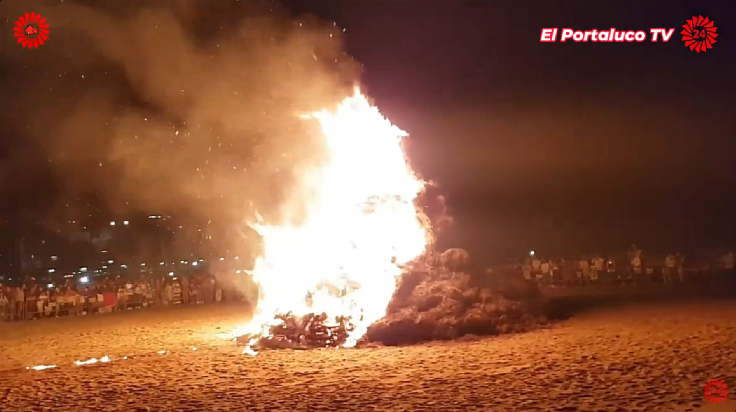 En las hogueras de la noche de San Juan se quemó todo lo malo En las hogueras de la noche de San Juan se quemó todo lo malo
