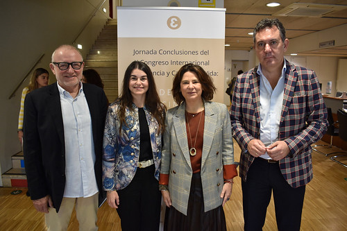 Josep Maria Via, Rocío Vera, María José Abraham y José Repiso Torres La Fundación Edad&Vida impulsa en Sevilla la aplicación práctica de la integración sociosanitaria para optimizar el modelo de cuidados